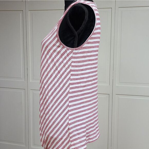 Design History women's large red/white tank top - Picture 5 of 6